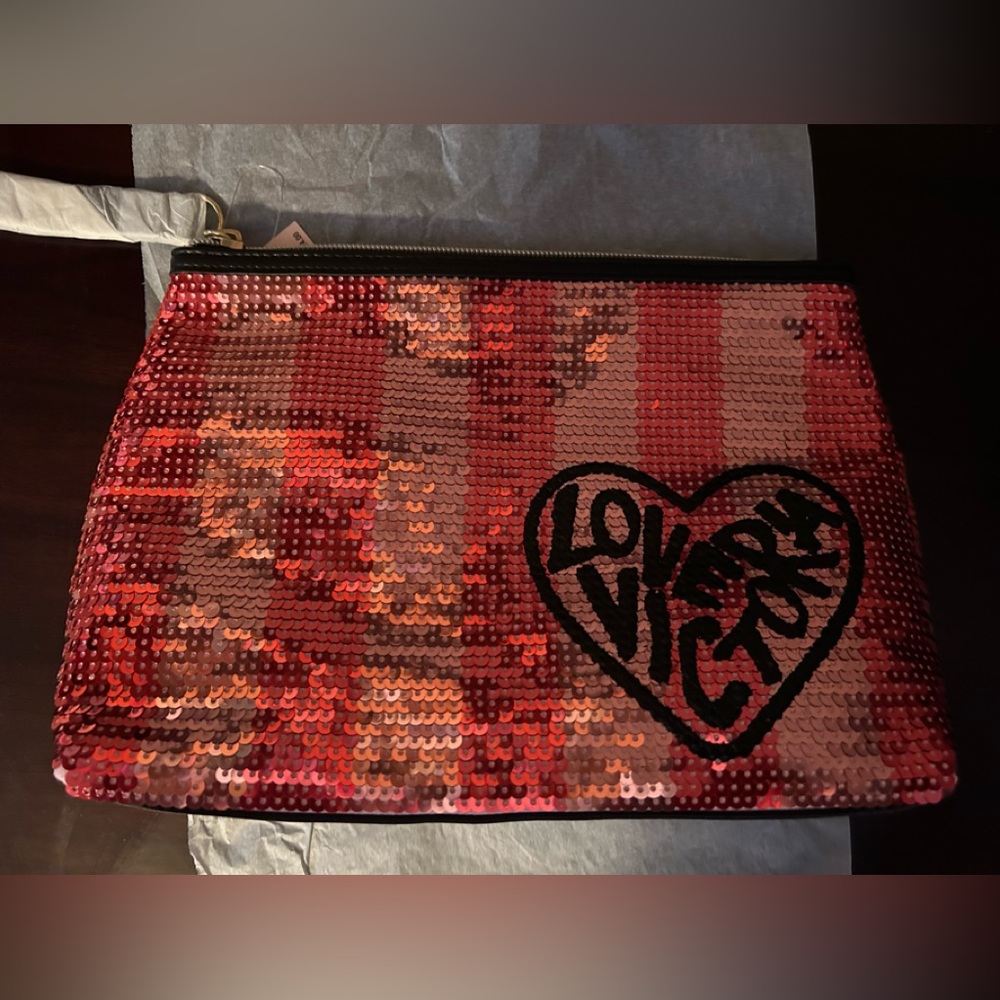 Victoria Secret sequence Makeup bag